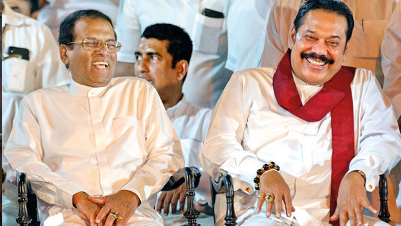 Mahinda-Rajapaksha-Maithripala-Sirisena